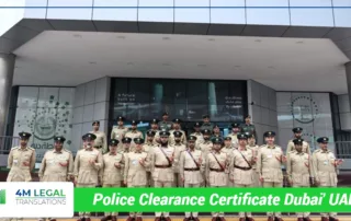 olice Clearance Certificate Dubai